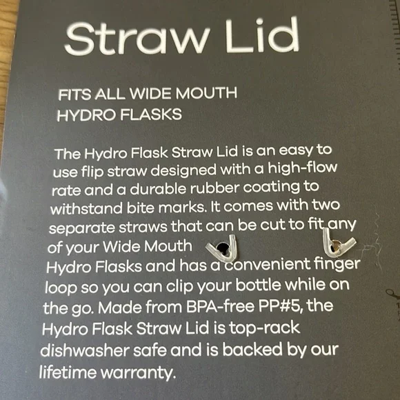Pack of 2- Hydro flask straw lid - Picture 4 of 6